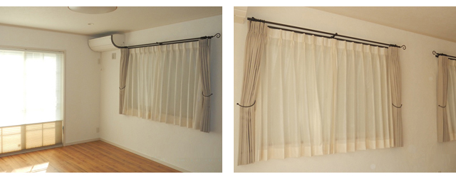 所沢市K様邸のご新築【北欧モダン】のオーダーカーテンの施工例