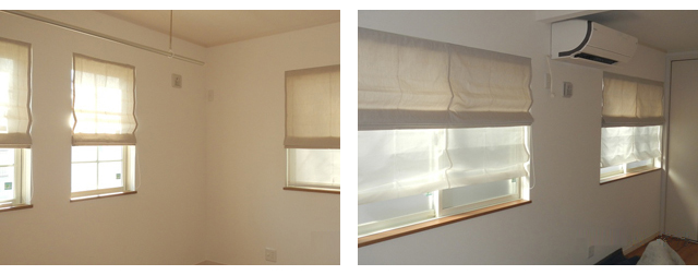 所沢市K様邸のご新築【北欧モダン】のオーダーカーテンの施工例