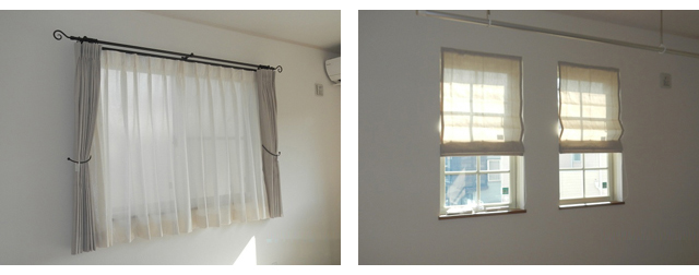 所沢市K様邸のご新築【北欧モダン】のオーダーカーテンの施工例