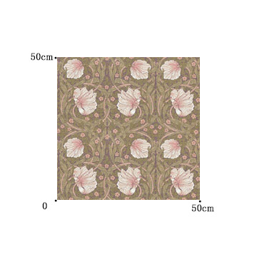 【モリス】ピンパーネルのドレープカーテン&シェード【ES-3014】ディープカラー