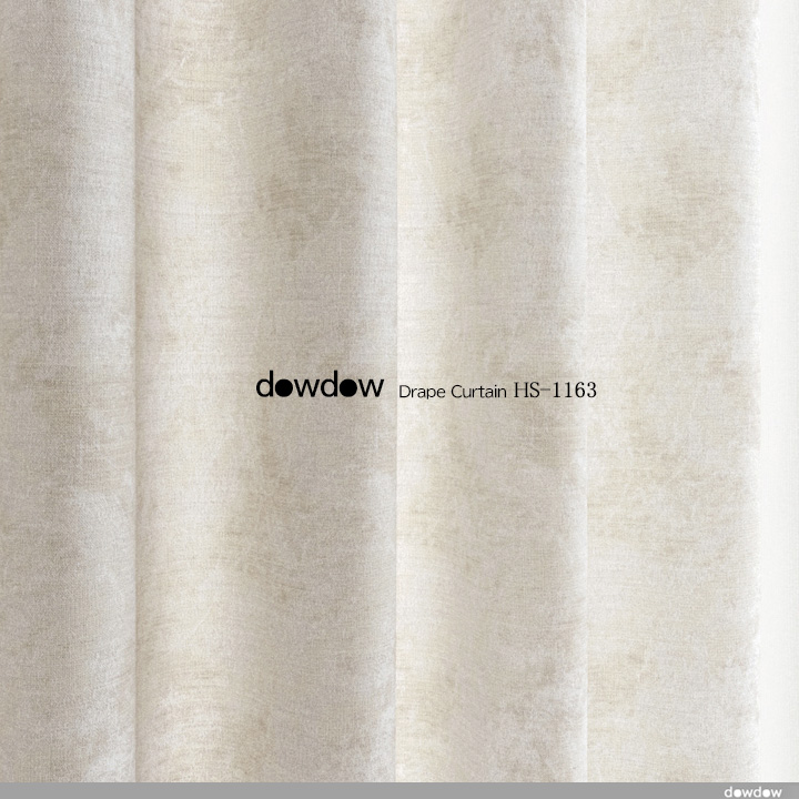【シャビーシック】風化デザインのドレープカーテン＆シェード【HS-1163】アイボリー