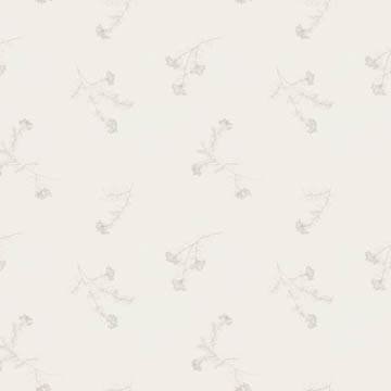 【北欧モダン】花のステッチ刺繍のレースカーテン＆シェード【HS-1577】ベージュ