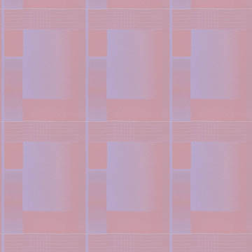 【ミッドセンチュリー】レトロな幾何学柄のドレープカーテン＆シェード【HS-3006】ピンクパープル
