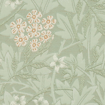 【ウィリアム モリス】ジャスミンのドレープカーテン【IS-5098】グリーン