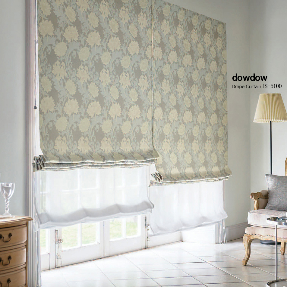 【ウィリアム モリス】クリサンセマムのドレープカーテン【IS-5100】イエロー＆グレージュ