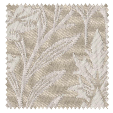 【ウィリアム モリス】エイコーンのドレープカーテン【IS-5107】ライトブラウン