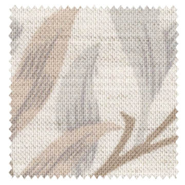 【ウィリアム モリス】ウィロー・バウのドレープカーテン【IS-5112】ブラウン＆アイボリー