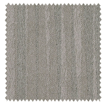 【イタリアンモダン】ランダム・ストライプの微起毛の遮光カーテン【HS-5236】グレージュ