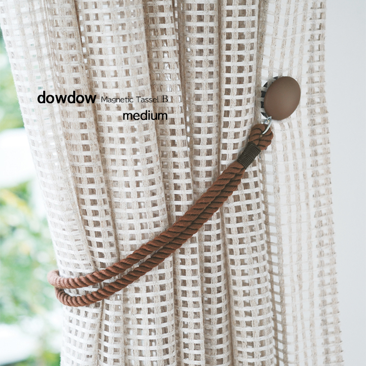 フサカケがいらない【マグネット タッセルＢ】４カラー（２個セット）