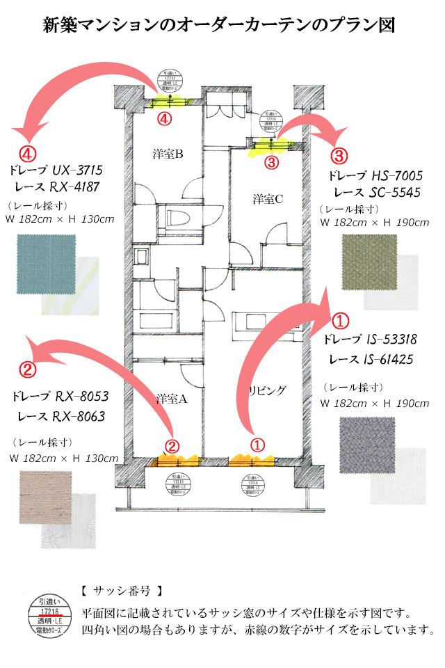 新築マンションのオーダーカーテンの選び方