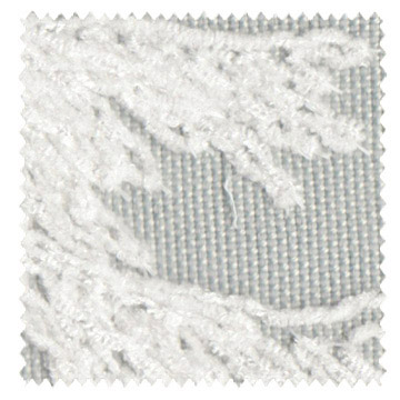 【北欧モダン】木々のモール糸刺繍のカーテン【RZ-5005】ライトブルーグレー