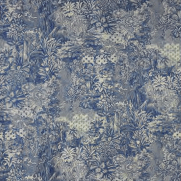 【アメリカンクラシック】森の風景のジャガード織のドレープカーテン【RZ-8089】ネイビー