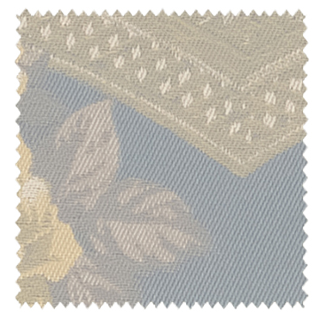 【アンティークラシック】アラベスクの花柄のジャガード織のドレープカーテン【SC-1289】グレー