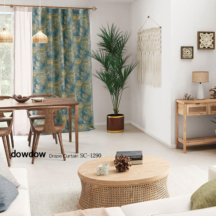 アンティークラシック】アラベスクの花柄のジャガード織の