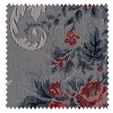 シャビーブルーのガーベラ♡ハーフリース　ブルーグレー　アンティーク調 MAISON SPECIAL（メゾンスペシャル）の「Shaggy Knit Cardigan