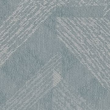 【ミッドセンチュリー】重厚な幾何学模様の遮光カーテン【SC-1544】ライトブルー