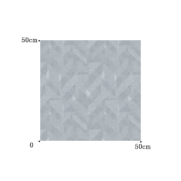 【ミッドセンチュリー】重厚な幾何学模様の遮光カーテン【SC-1544】ライトブルー