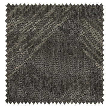 【ミッドセンチュリー】重厚な幾何学模様の遮光カーテン【SC-1545】ダークグレー