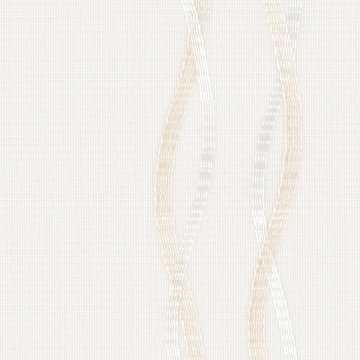 【ナチュラルモダン】やさしいラインウェーブ柄の遮熱レースカーテン【SC-1736】ホワイト＆ベージュ