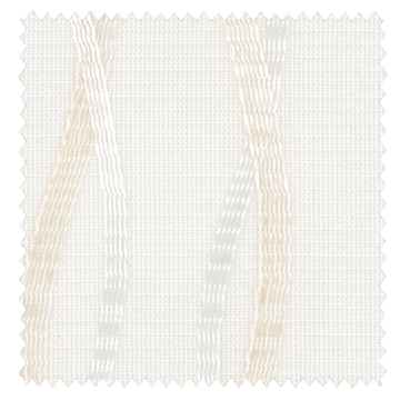 【ナチュラルモダン】やさしいラインウェーブ柄の遮熱レースカーテン【SC-1736】ホワイト＆ベージュ