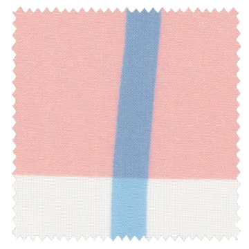 【北欧モダン】フリーラインのデザインのレースカーテン【UX-2132】ピンク