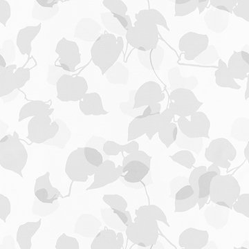 【北欧モダン】木漏れ日のオパールプリントのレースカーテン【UX-7556】ホワイト