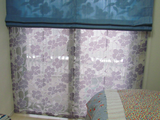 千葉県浦安市Ｒ様邸の【アメリカン・クラシック】のツイン-シェードの施工例