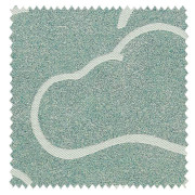 【和モダン】縁起の良い松の文様のドレープカーテン＆シェード【HS-1221】山藍摺（やまあいずり）色
